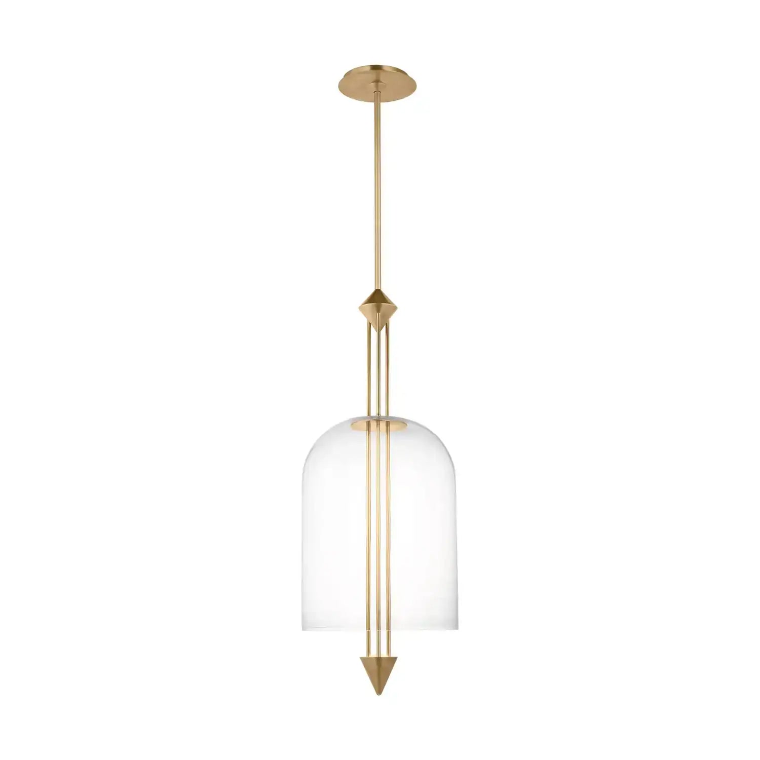 VISUAL COMFORT MODERN, CATHEDRAL PENDANT, PENDANT LIGHT