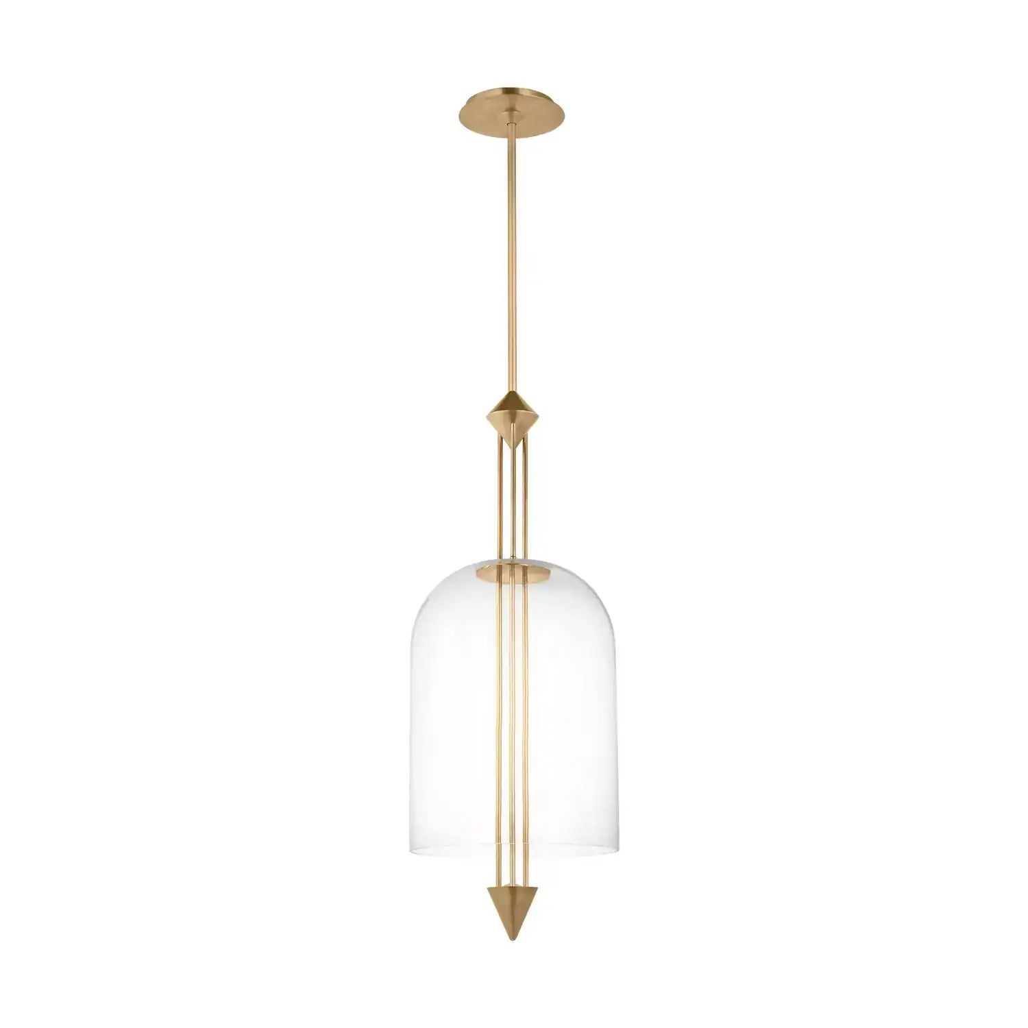 VISUAL COMFORT MODERN, CATHEDRAL PENDANT, PENDANT LIGHT