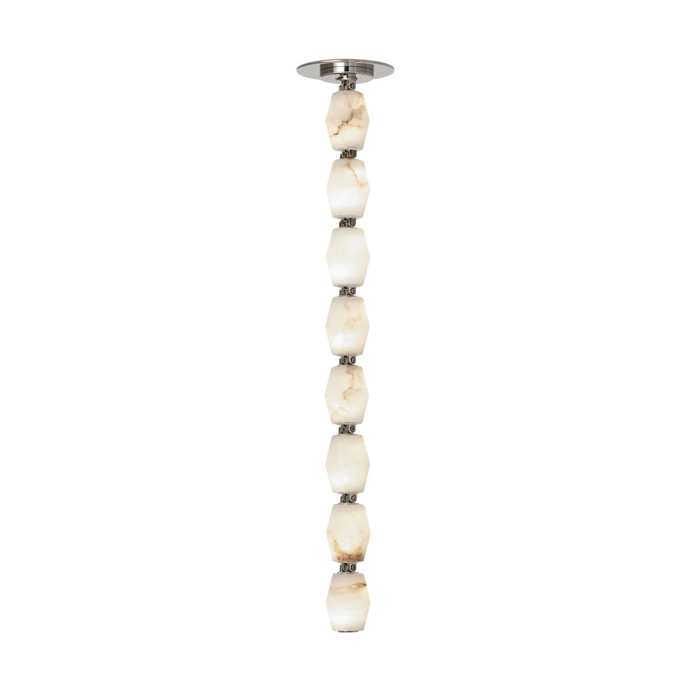 VISUAL COMFORT MODERN, COLLIER ALABASTER PENDANT, PENDANT LIGHT
