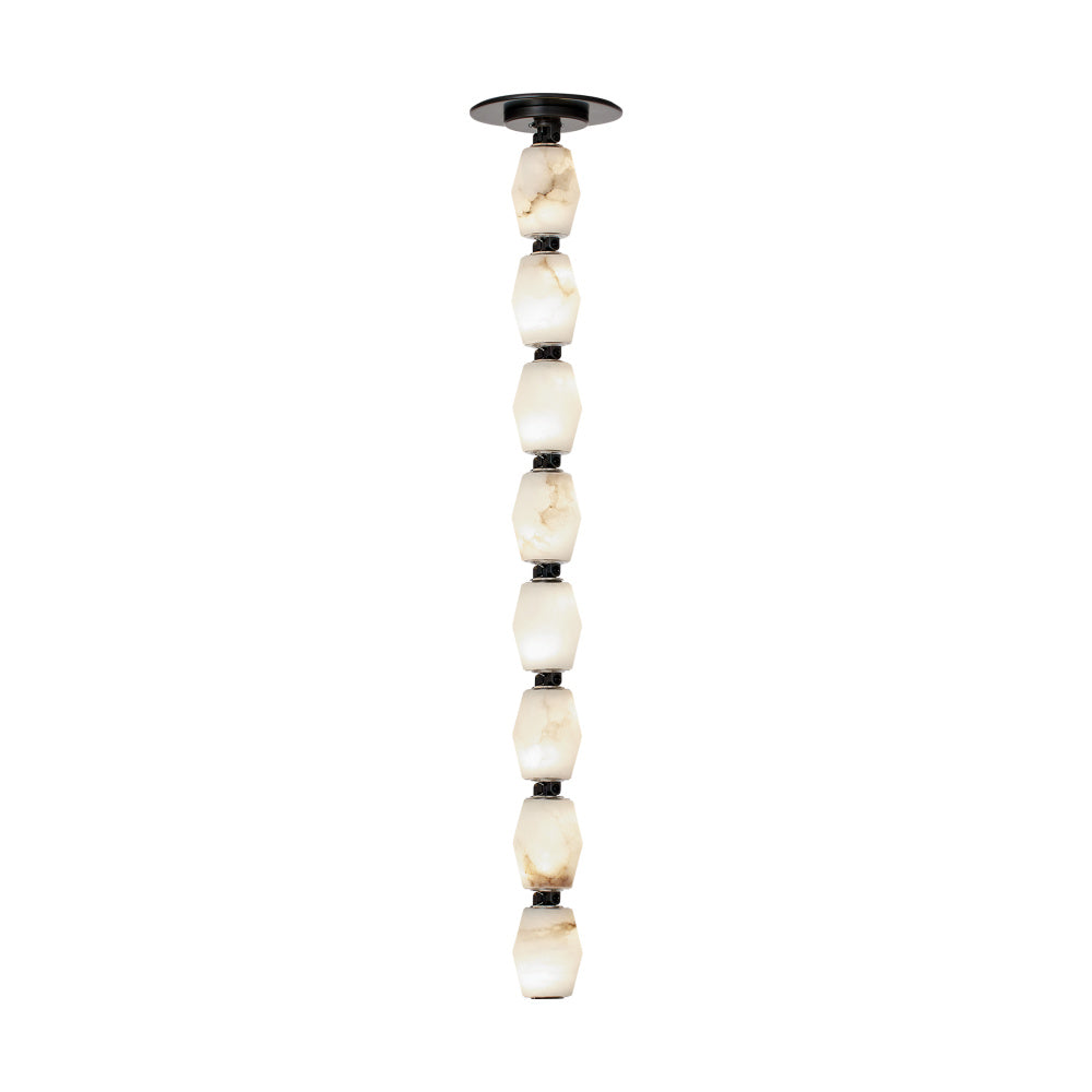 VISUAL COMFORT MODERN, COLLIER ALABASTER PENDANT, PENDANT LIGHT