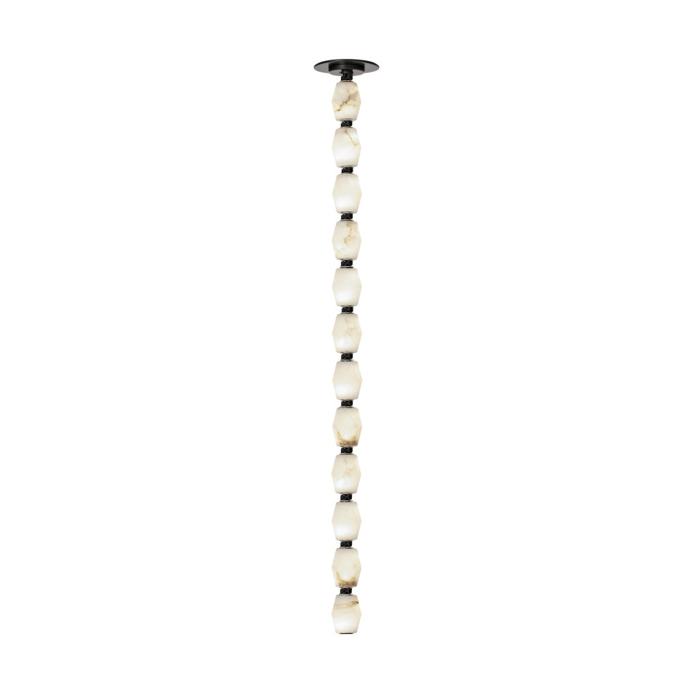 VISUAL COMFORT MODERN, COLLIER ALABASTER PENDANT, PENDANT LIGHT