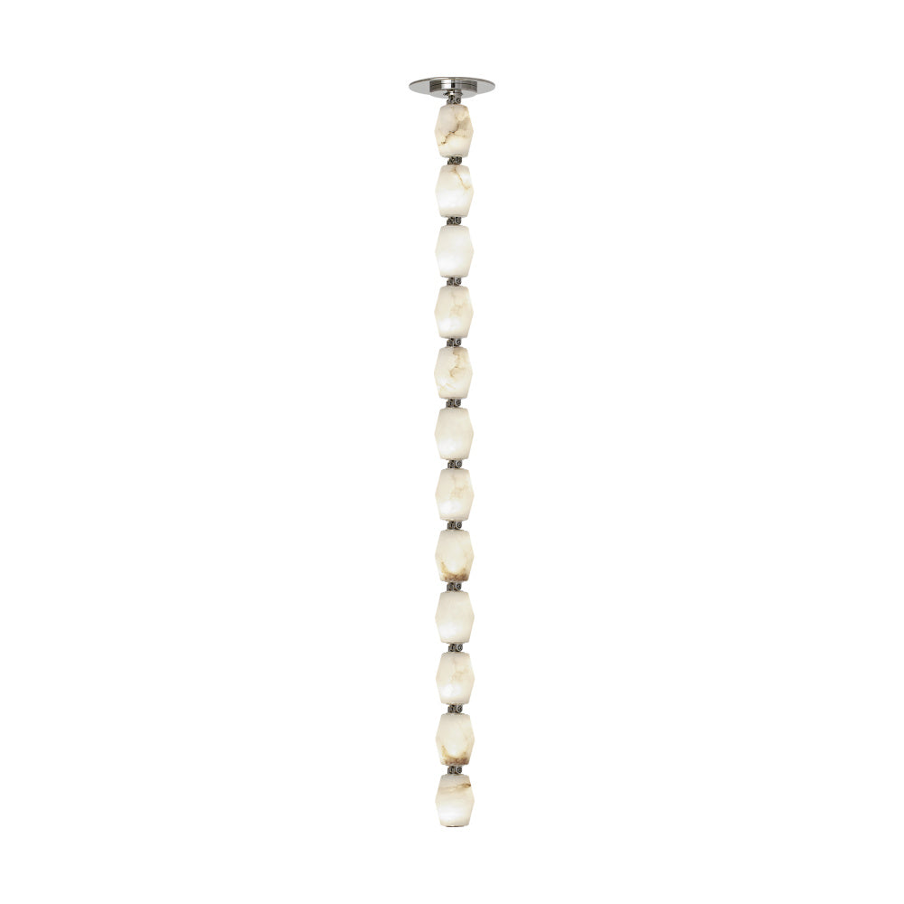 VISUAL COMFORT MODERN, COLLIER ALABASTER PENDANT, PENDANT LIGHT