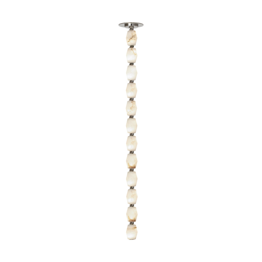 VISUAL COMFORT MODERN, COLLIER ALABASTER PENDANT, PENDANT LIGHT