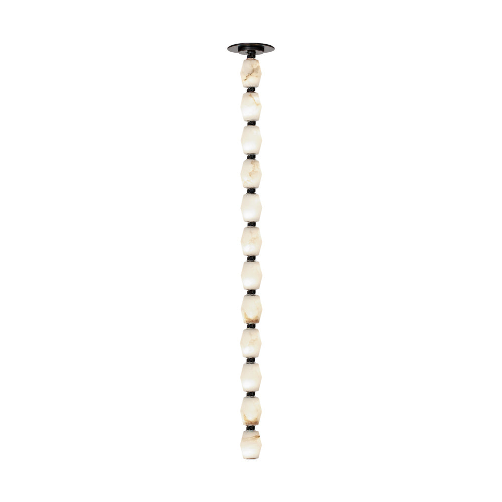 VISUAL COMFORT MODERN, COLLIER ALABASTER PENDANT, PENDANT LIGHT