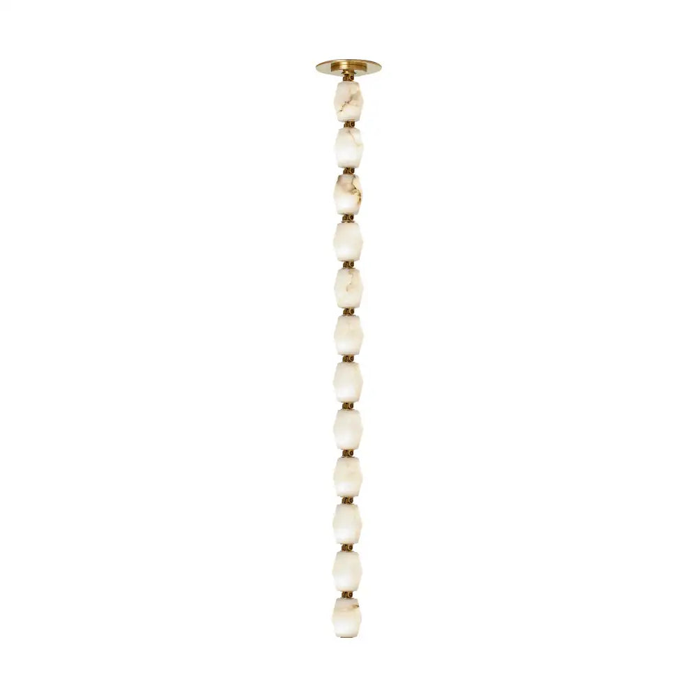 VISUAL COMFORT MODERN, COLLIER ALABASTER PENDANT, PENDANT LIGHT