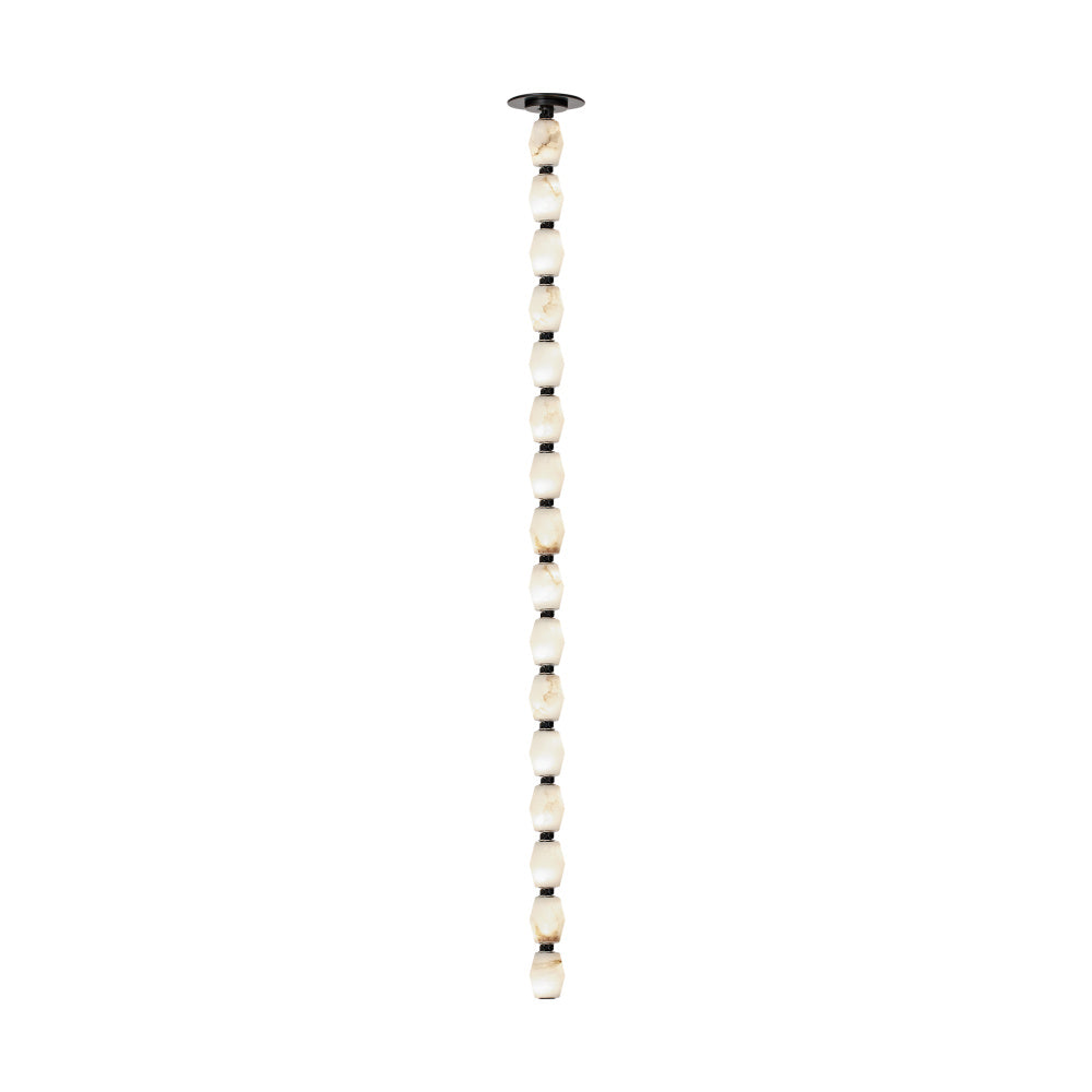 VISUAL COMFORT MODERN, COLLIER ALABASTER PENDANT, PENDANT LIGHT