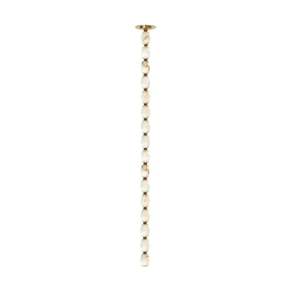 VISUAL COMFORT MODERN, COLLIER ALABASTER PENDANT, PENDANT LIGHT