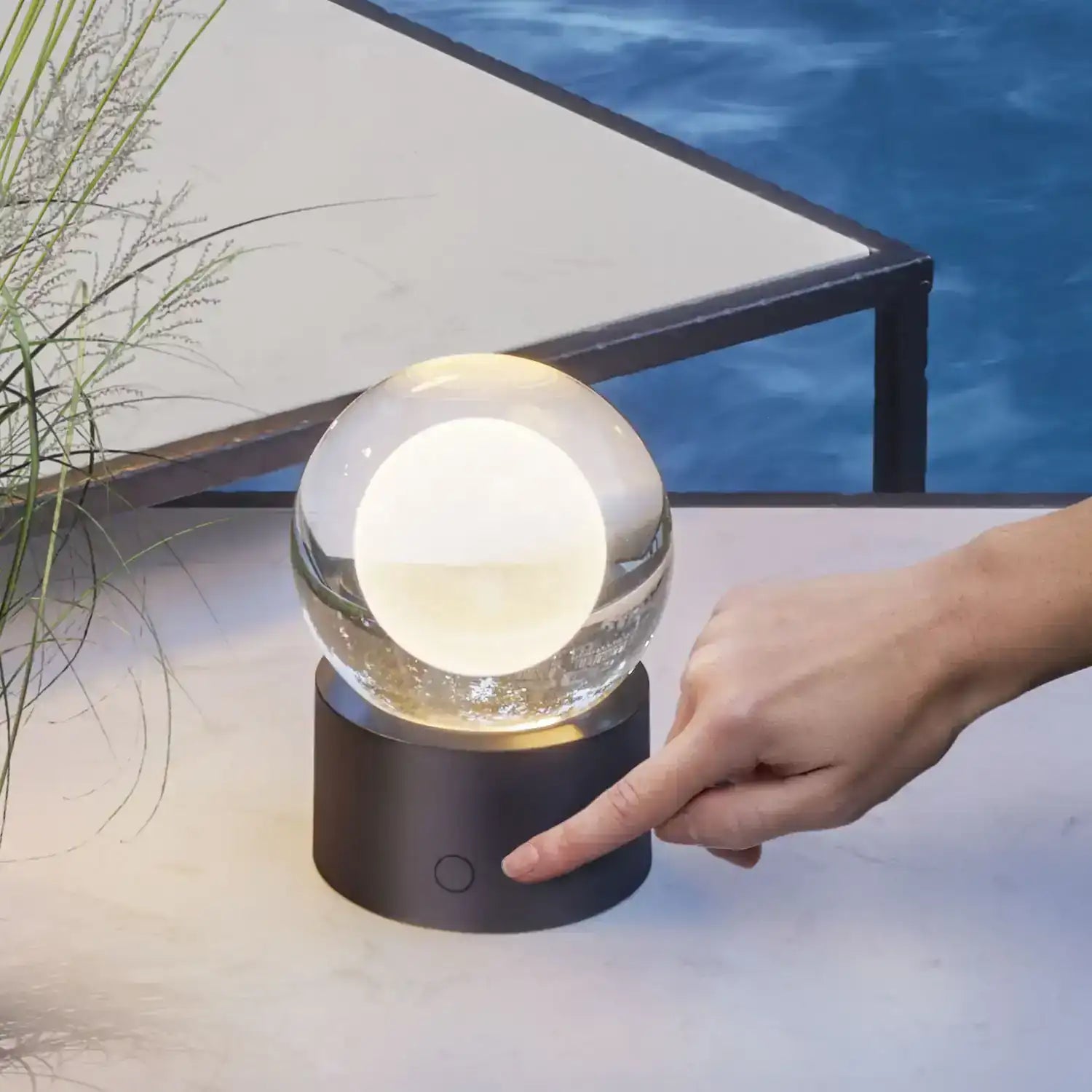VISUAL COMFORT MODERN, MINA ACCENT RECHARGEABLE TABLE LAMP, TABLE LAMPS