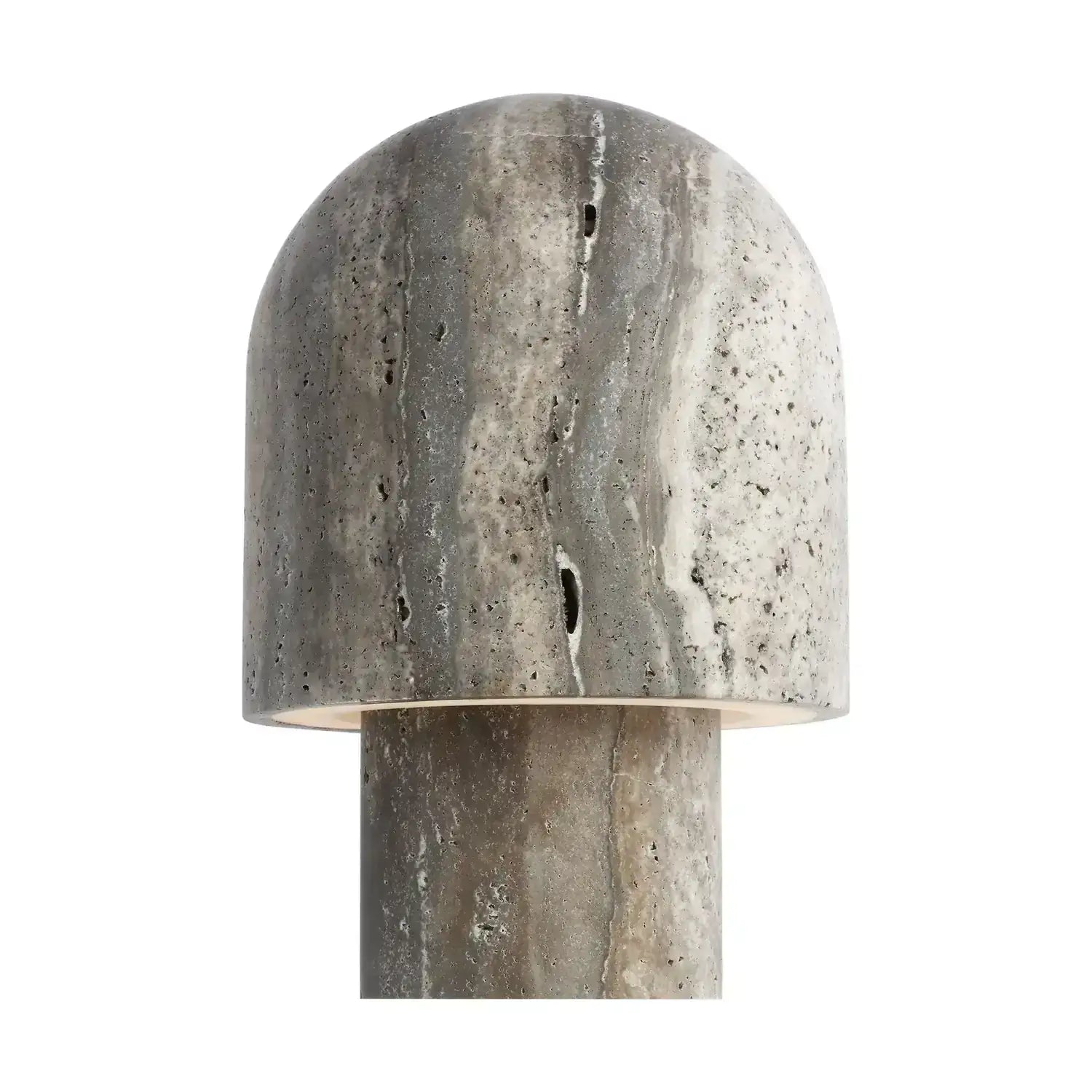 VISUAL COMFORT MODERN, KENNETT TRAVERTINE TABLE LAMP, TABLE LAMPS