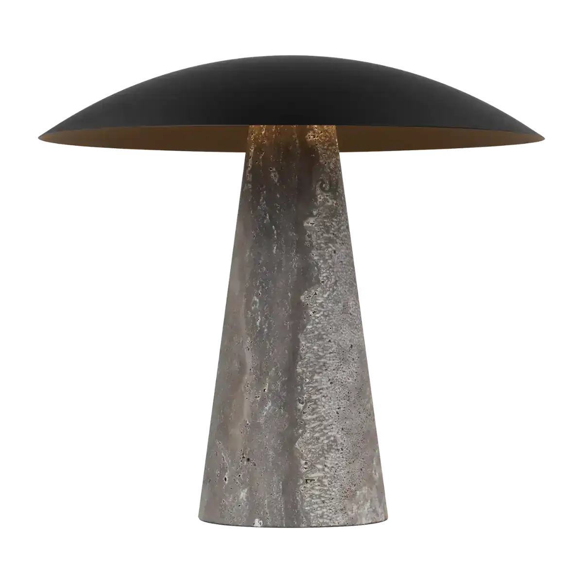 VISUAL COMFORT MODERN, AEGIS TRAVERTINE TABLE LAMP, TABLE LAMPS