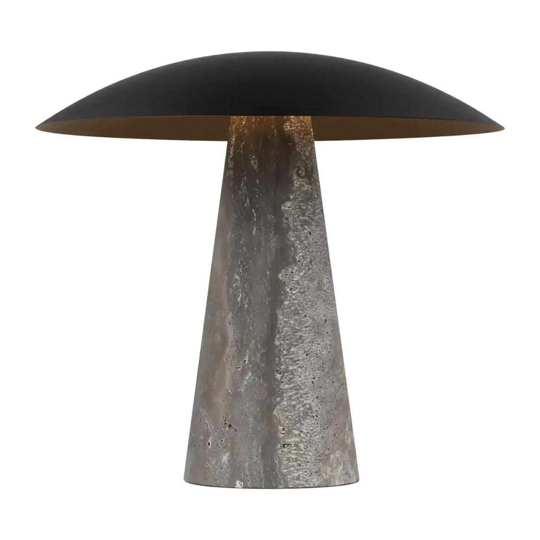 VISUAL COMFORT MODERN, AEGIS TRAVERTINE TABLE LAMP, TABLE LAMPS