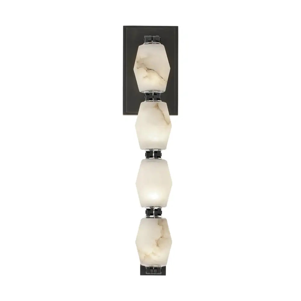 VISUAL COMFORT MODERN, COLLIER ALABASTER SCONCE, WALL SCONCES
