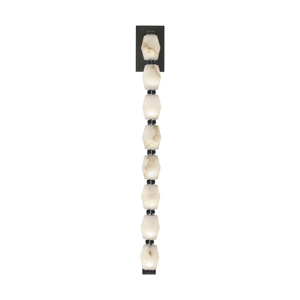 VISUAL COMFORT MODERN, COLLIER ALABASTER SCONCE, WALL SCONCES