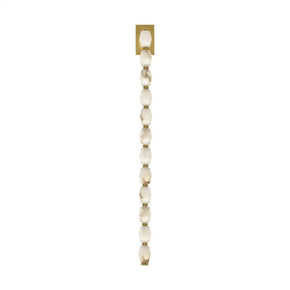 VISUAL COMFORT MODERN, COLLIER ALABASTER SCONCE, WALL SCONCES