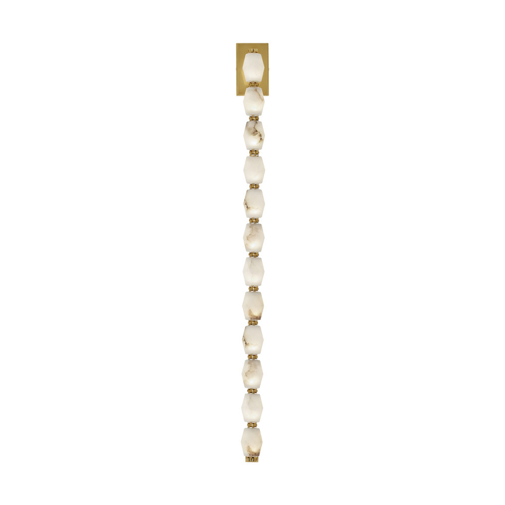 VISUAL COMFORT MODERN, COLLIER ALABASTER SCONCE, WALL SCONCES