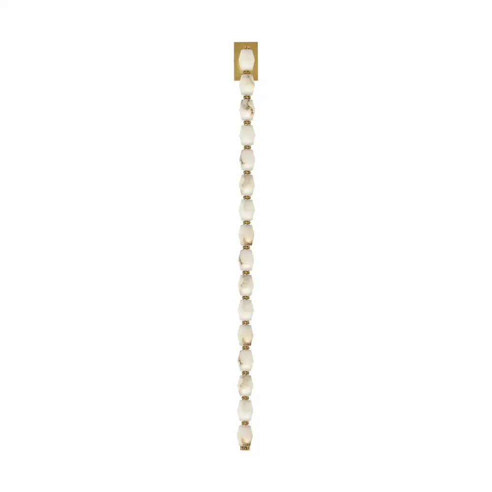 VISUAL COMFORT MODERN, COLLIER ALABASTER SCONCE, WALL SCONCES