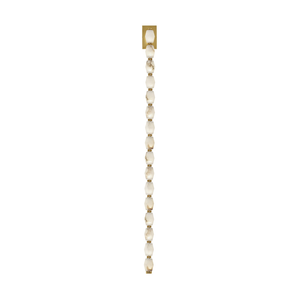 VISUAL COMFORT MODERN, COLLIER ALABASTER SCONCE, WALL SCONCES