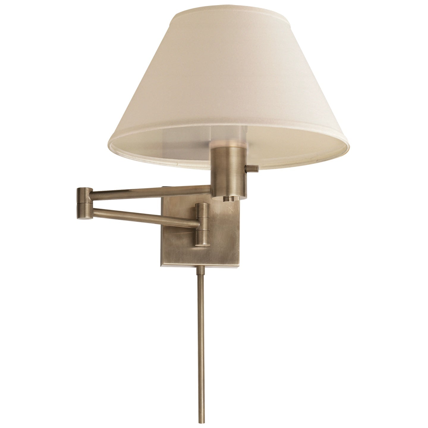 VISUAL COMFORT SIGNATURE, CLASSIC SWING ARM WALL LAMP, WALL SCONCES