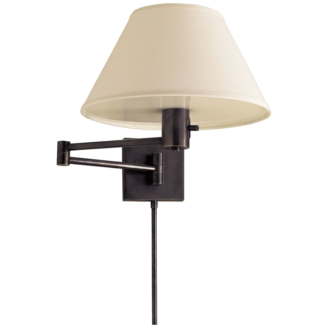 VISUAL COMFORT SIGNATURE, CLASSIC SWING ARM WALL LAMP, WALL SCONCES