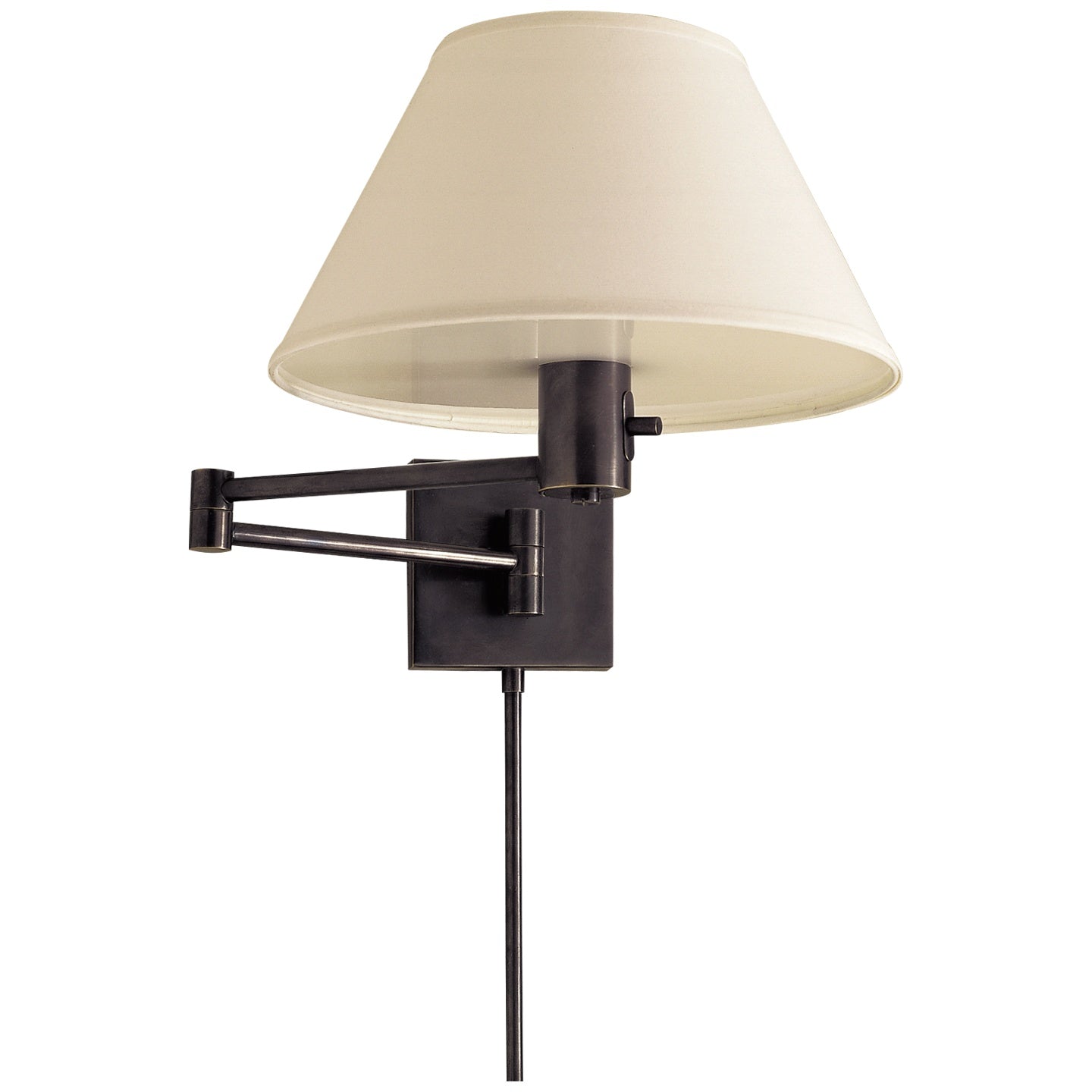 VISUAL COMFORT SIGNATURE, CLASSIC SWING ARM WALL LAMP, WALL SCONCES