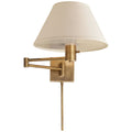 VISUAL COMFORT SIGNATURE, CLASSIC SWING ARM WALL LAMP, WALL SCONCES