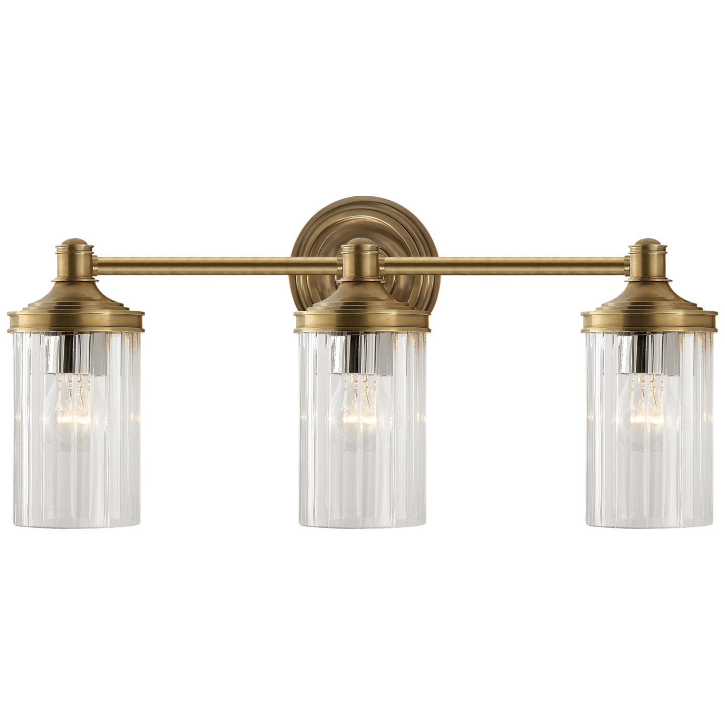 VISUAL COMFORT SIGNATURE, AVA TRIPLE SCONCE, WALL SCONCES