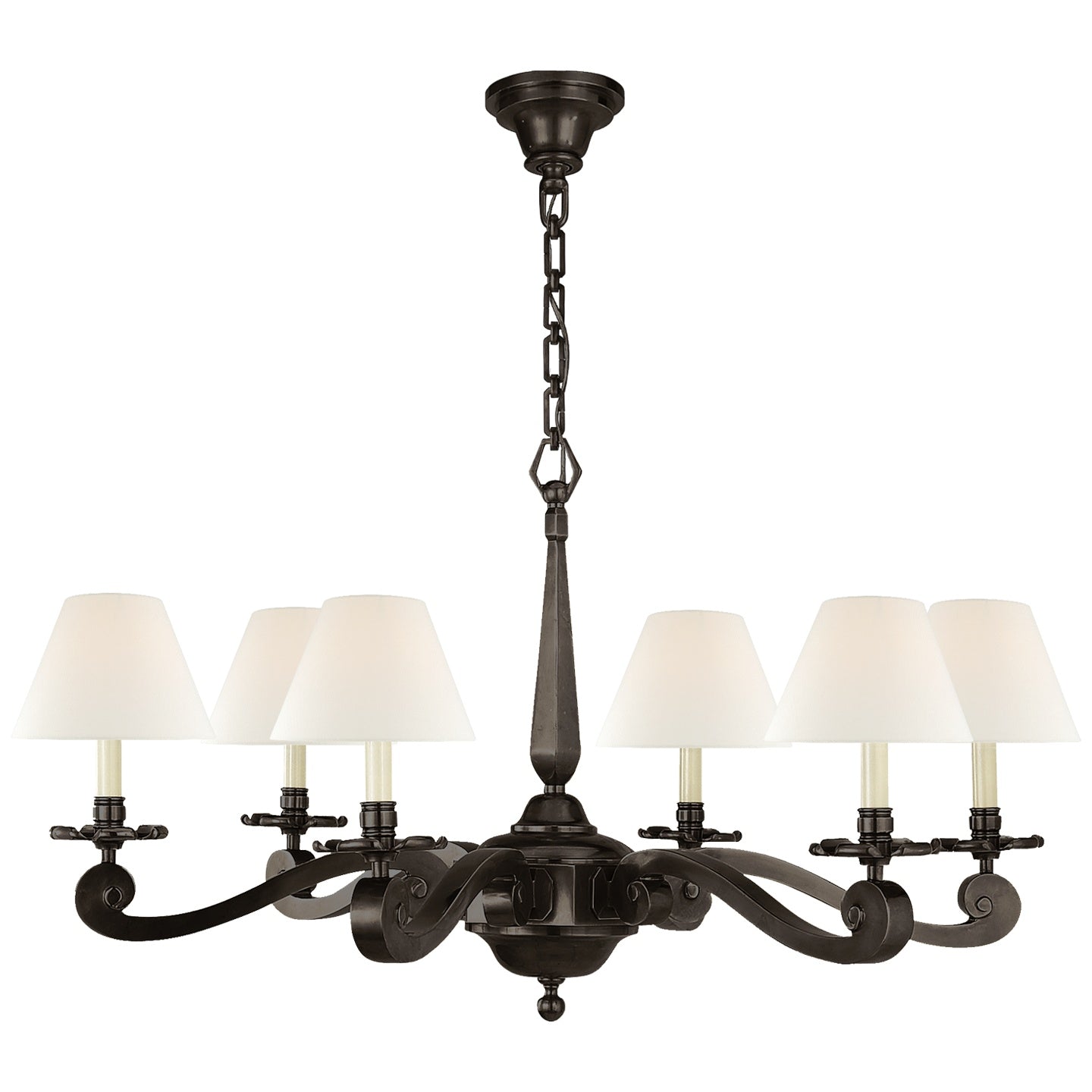 VISUAL COMFORT SIGNATURE, MYRNA CHANDELIER, CHANDELIER LIGHT
