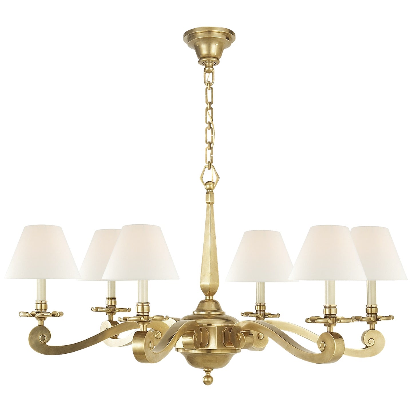 VISUAL COMFORT SIGNATURE, MYRNA CHANDELIER, CHANDELIER LIGHT