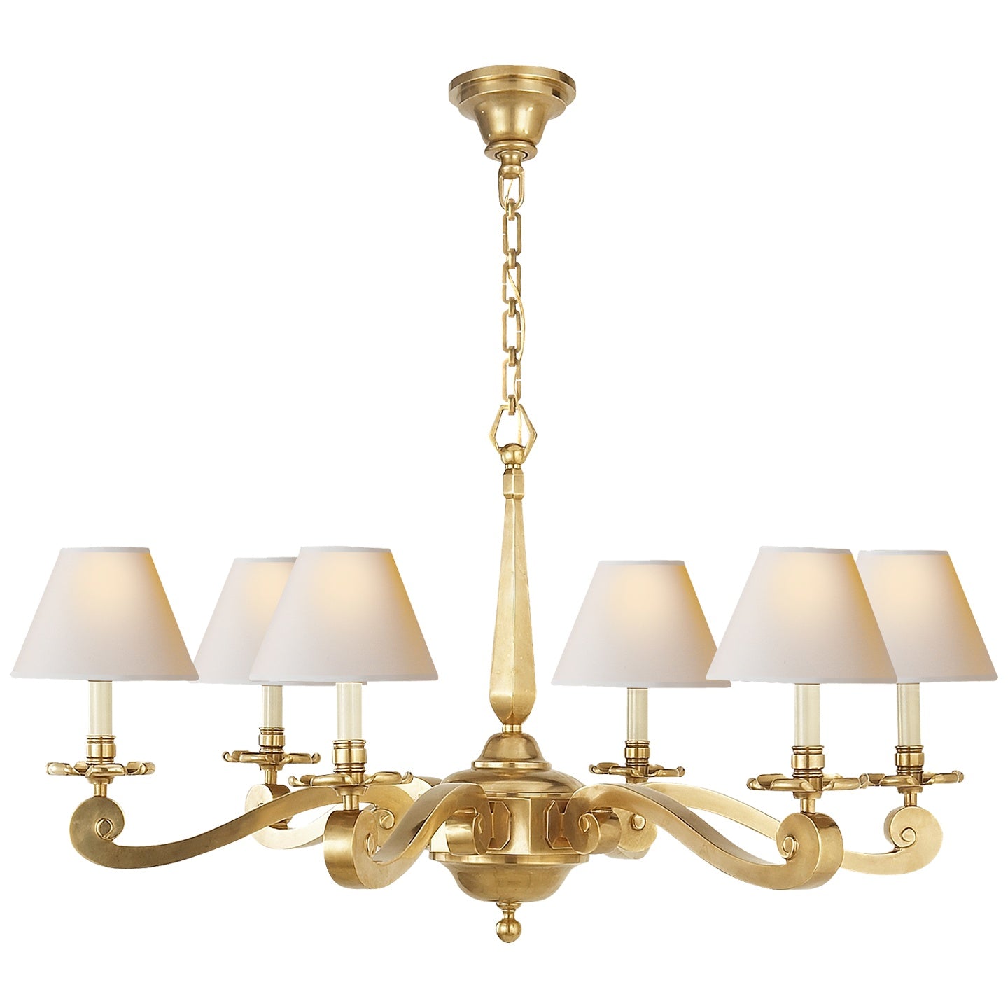VISUAL COMFORT SIGNATURE, MYRNA CHANDELIER, CHANDELIER LIGHT