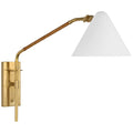 VISUAL COMFORT SIGNATURE, LAKEN ARTICULATING WALL LIGHT, WALL SCONCES