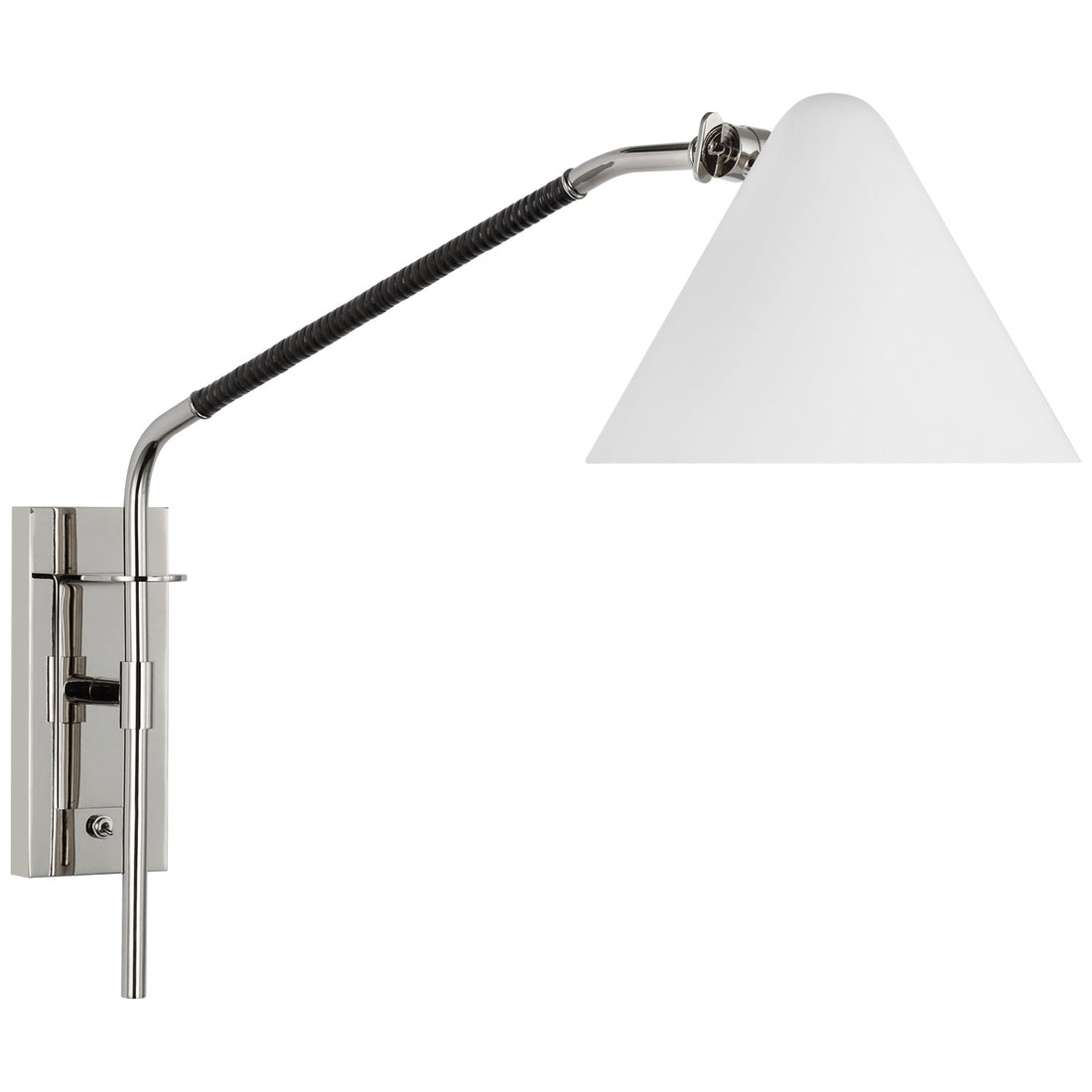 VISUAL COMFORT SIGNATURE, LAKEN ARTICULATING WALL LIGHT, WALL SCONCES