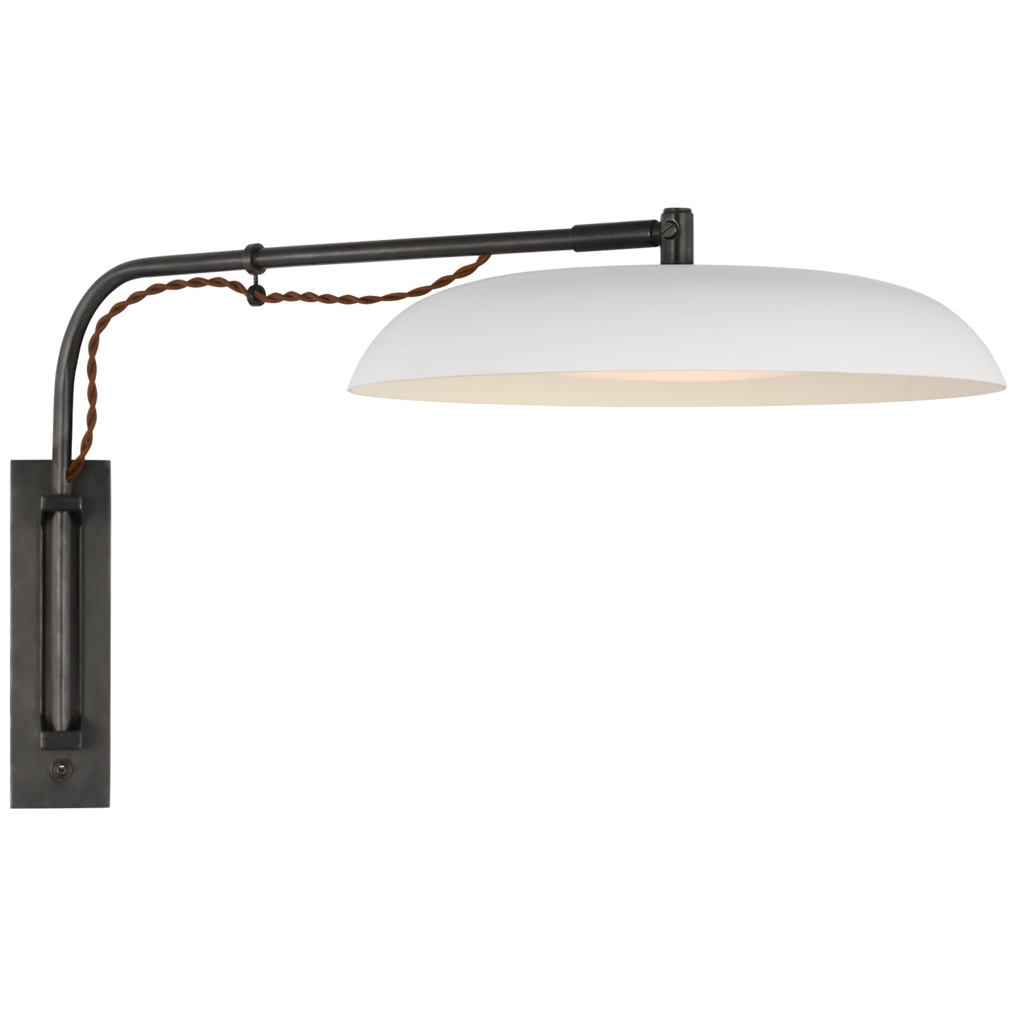 VISUAL COMFORT SIGNATURE, CYRUS ARTICULATING WALL LIGHT, WALL SCONCES