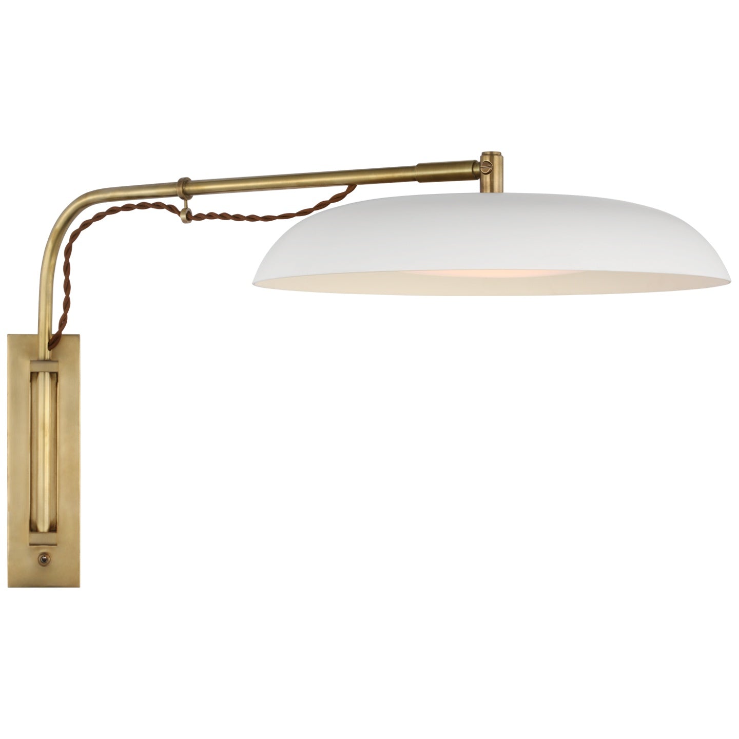 VISUAL COMFORT SIGNATURE, CYRUS ARTICULATING WALL LIGHT, WALL SCONCES
