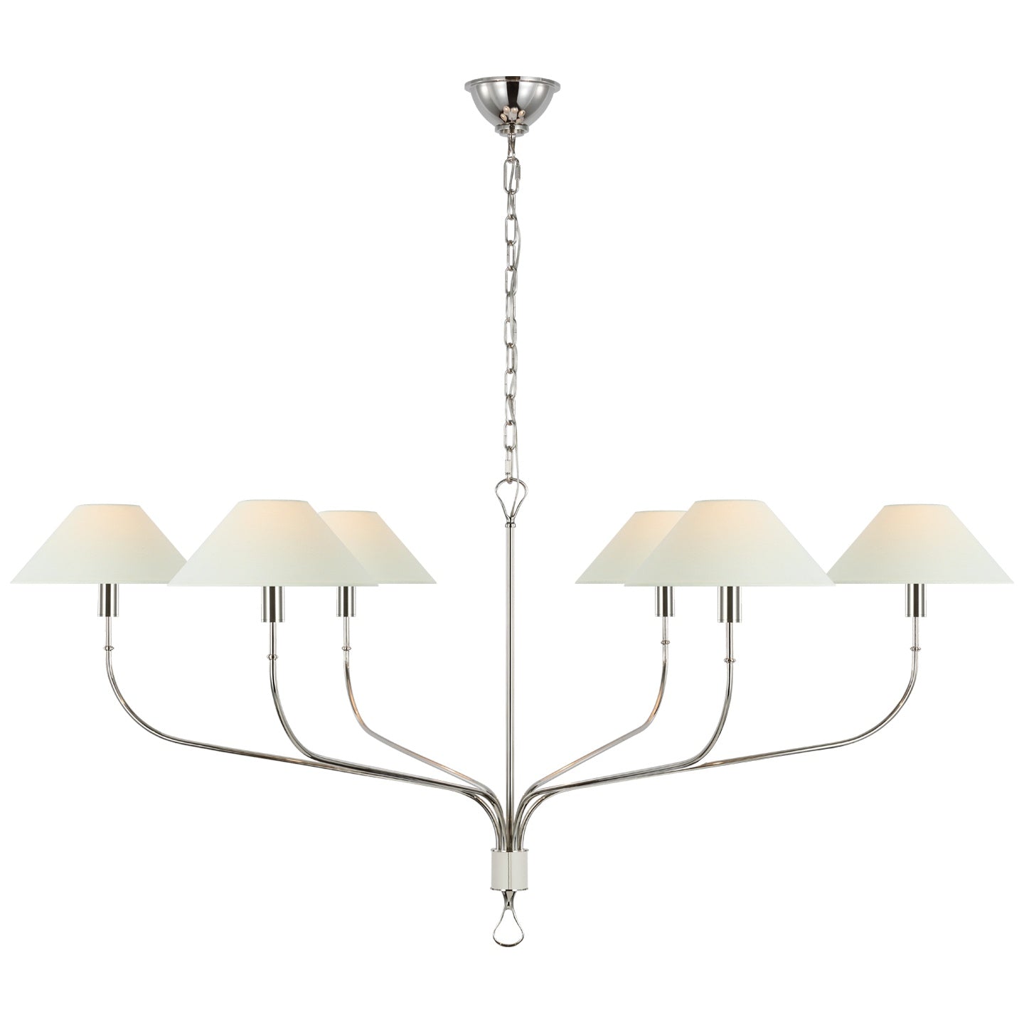 VISUAL COMFORT SIGNATURE, GRIFFIN GRANDE TAIL CHANDELIER, CHANDELIER LIGHT