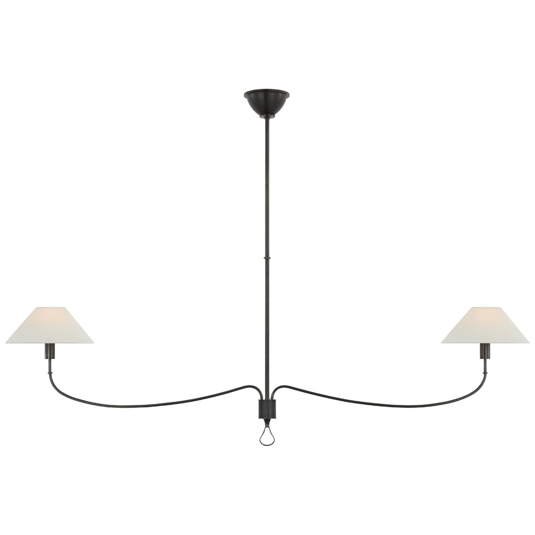 VISUAL COMFORT SIGNATURE, GRIFFIN GRANDE LINEAR CHANDELIER, LINEAR LIGHT