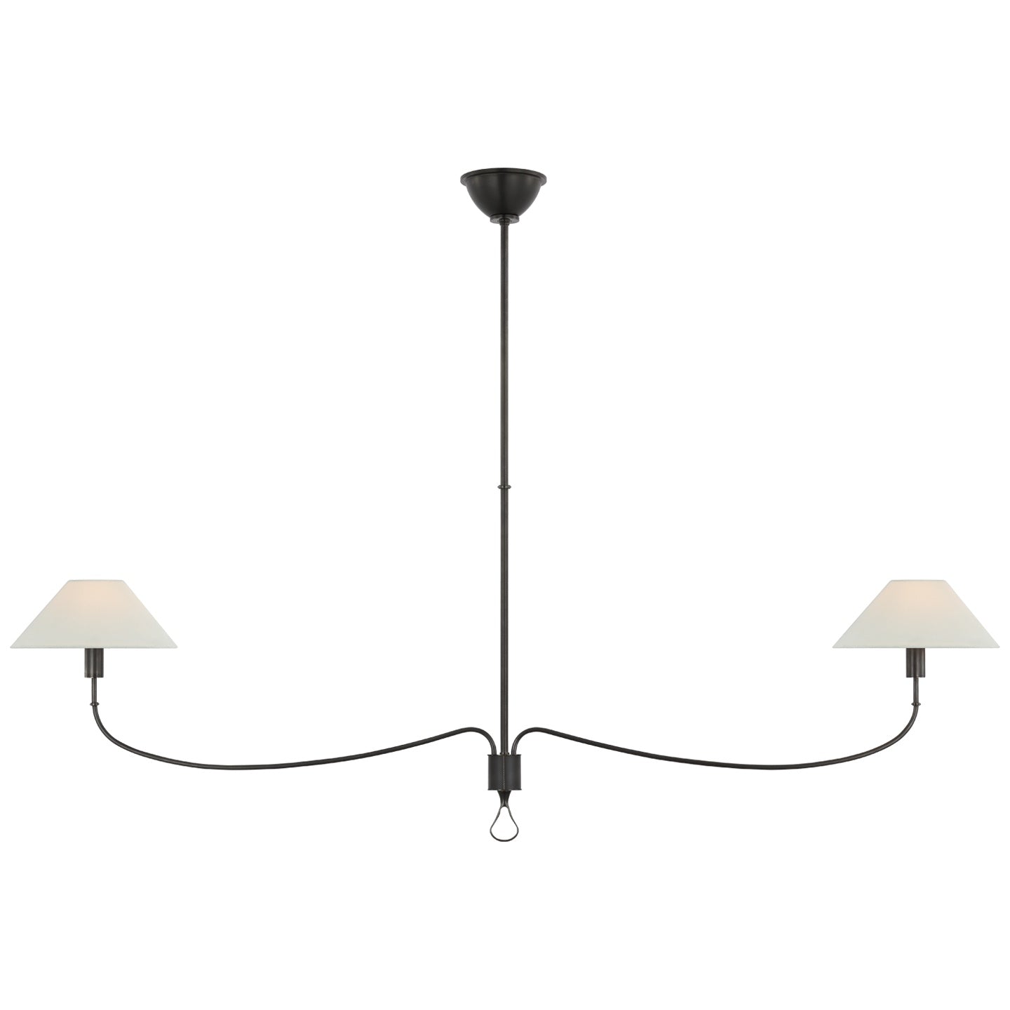 VISUAL COMFORT SIGNATURE, GRIFFIN GRANDE LINEAR CHANDELIER, LINEAR LIGHT