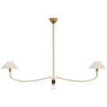 VISUAL COMFORT SIGNATURE, GRIFFIN GRANDE LINEAR CHANDELIER, LINEAR LIGHT