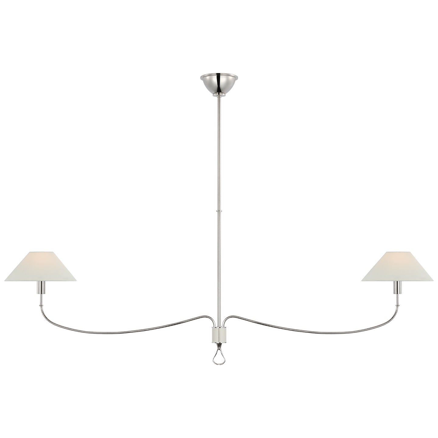 VISUAL COMFORT SIGNATURE, GRIFFIN GRANDE LINEAR CHANDELIER, LINEAR LIGHT