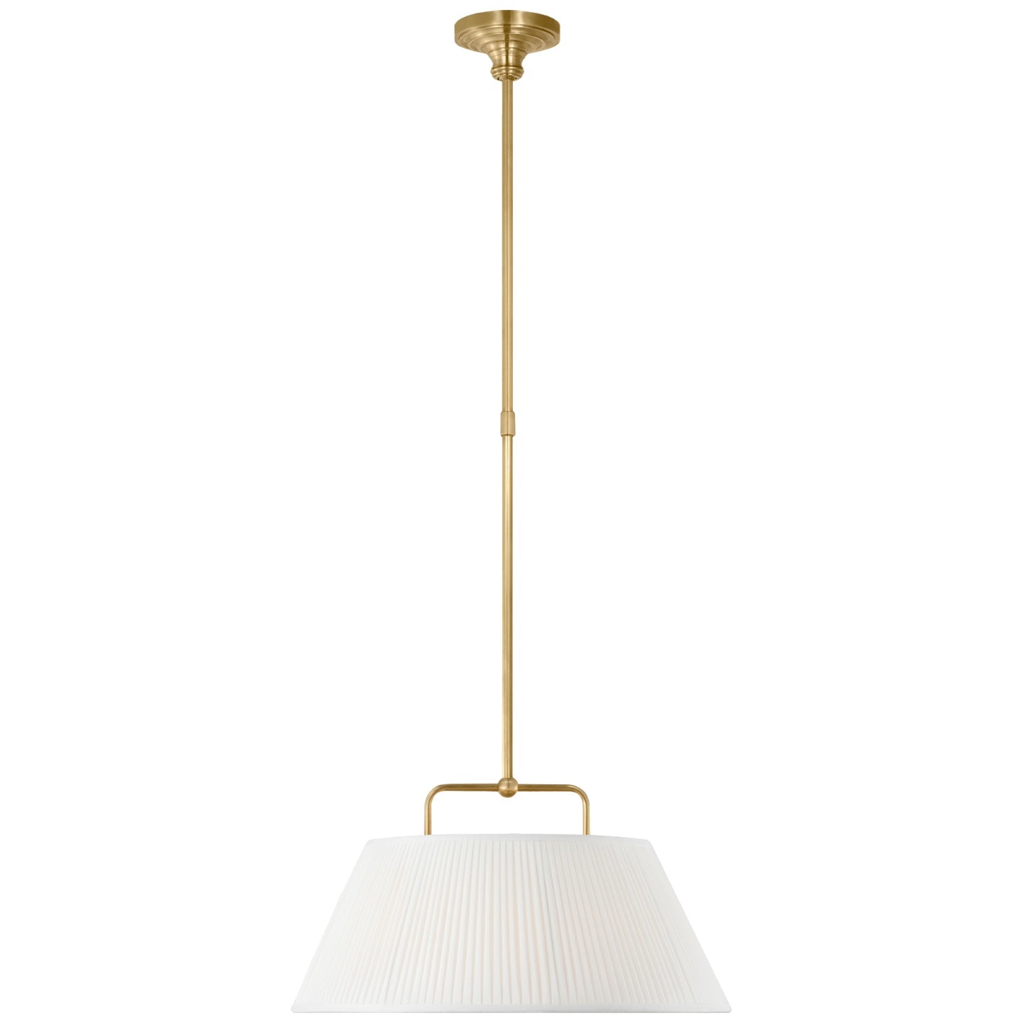 VISUAL COMFORT SIGNATURE, SERRATO HANGING SHADE, PENDANT LIGHT SHADES