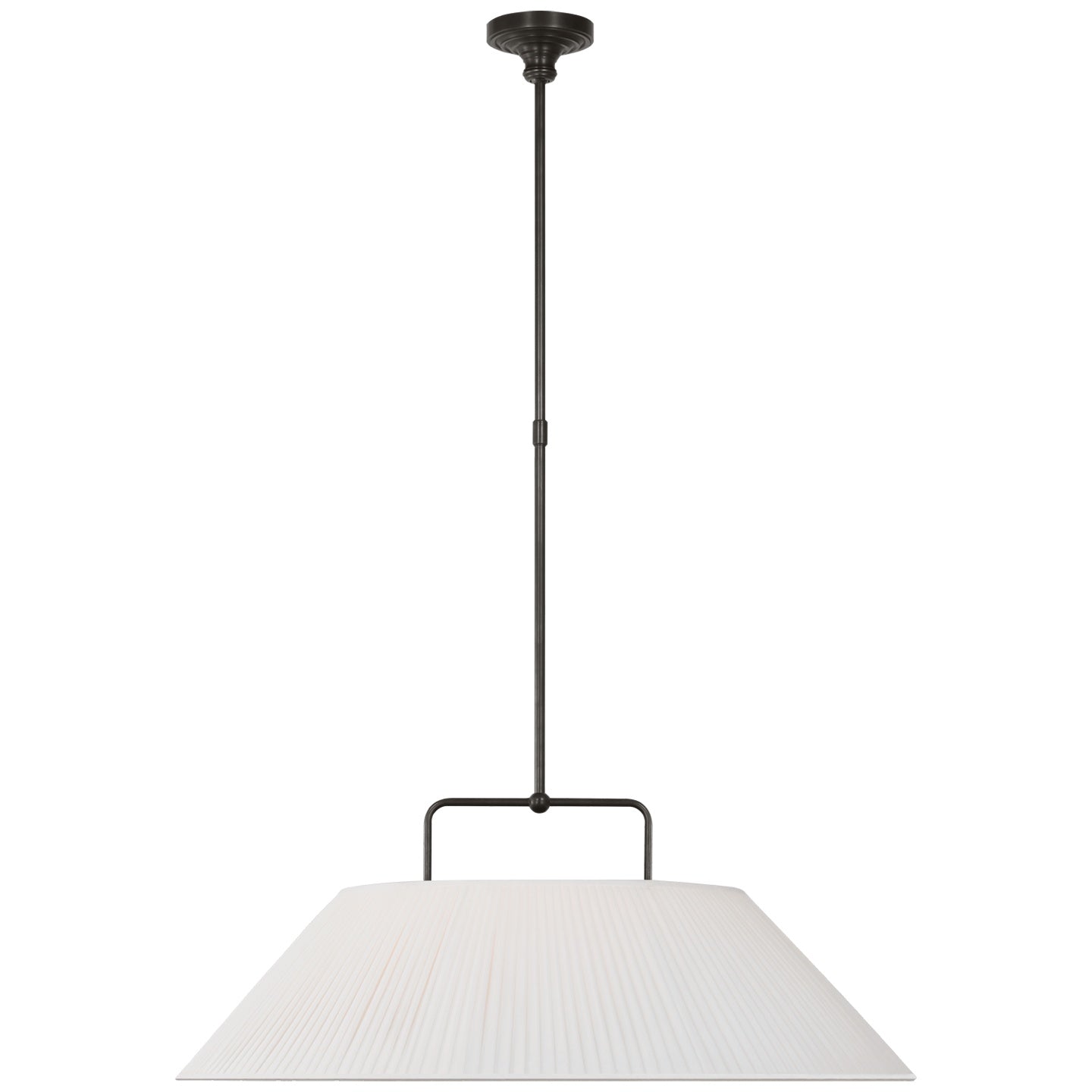 VISUAL COMFORT SIGNATURE, SERRATO HANGING SHADE, PENDANT LIGHT SHADES