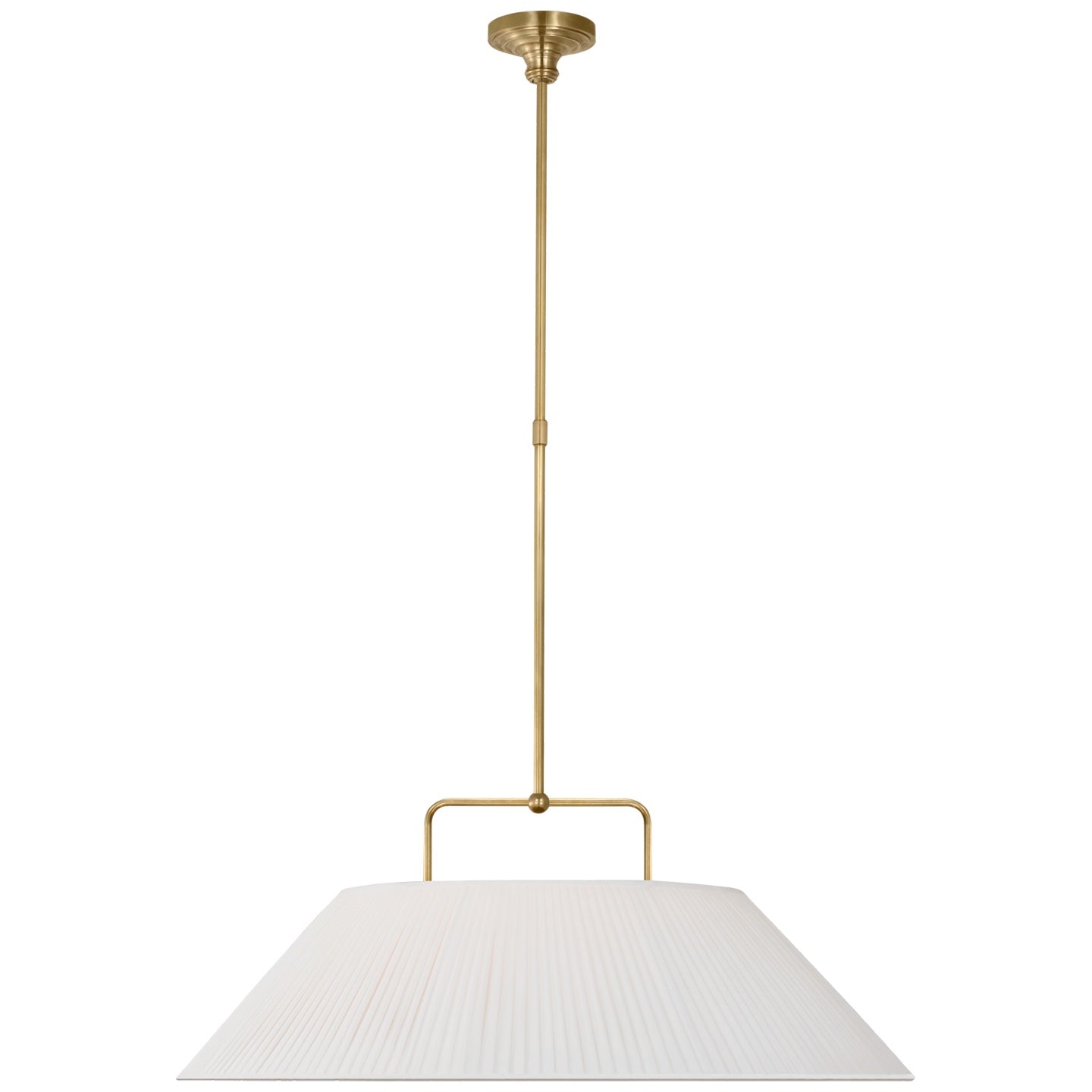 VISUAL COMFORT SIGNATURE, SERRATO HANGING SHADE, PENDANT LIGHT SHADES