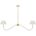 VISUAL COMFORT SIGNATURE, INGELA LINEAR CHANDELIER, LINEAR LIGHT