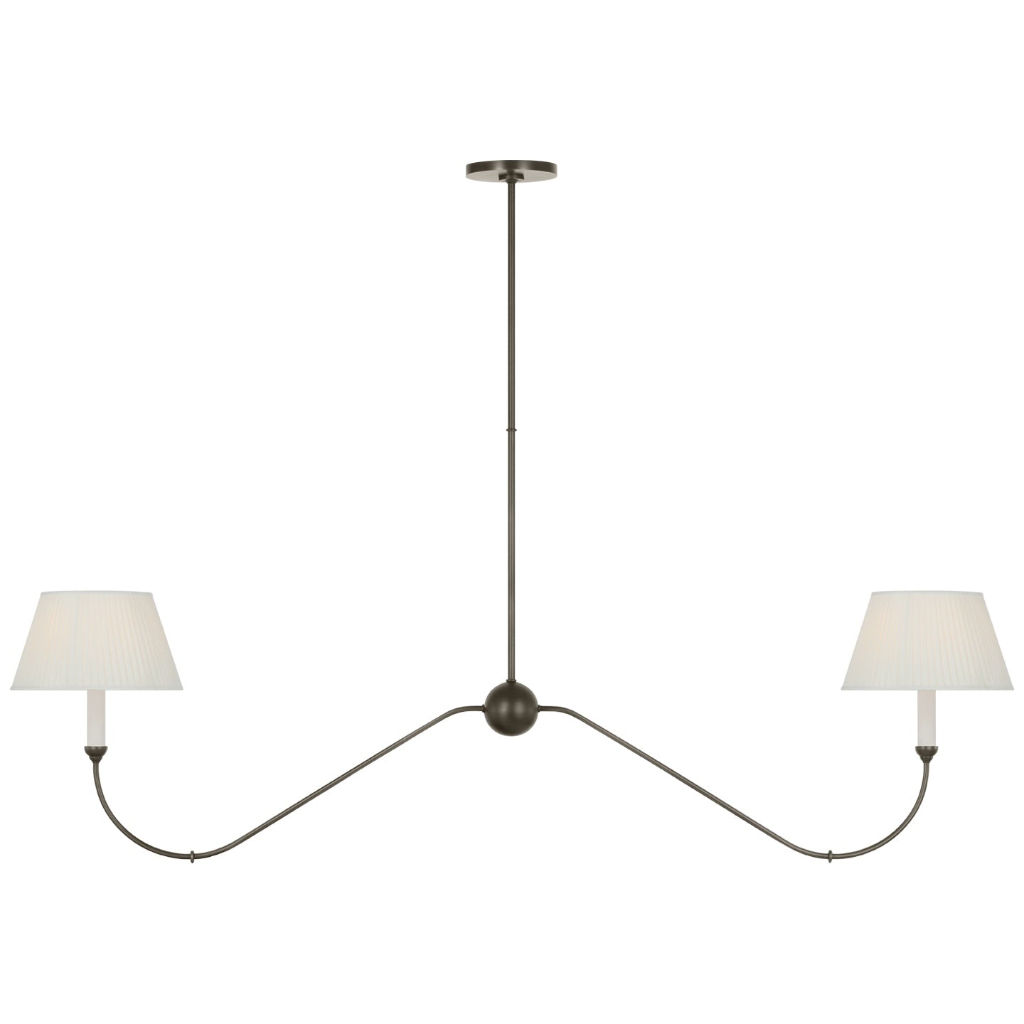 VISUAL COMFORT SIGNATURE, INGELA LINEAR CHANDELIER, LINEAR LIGHT