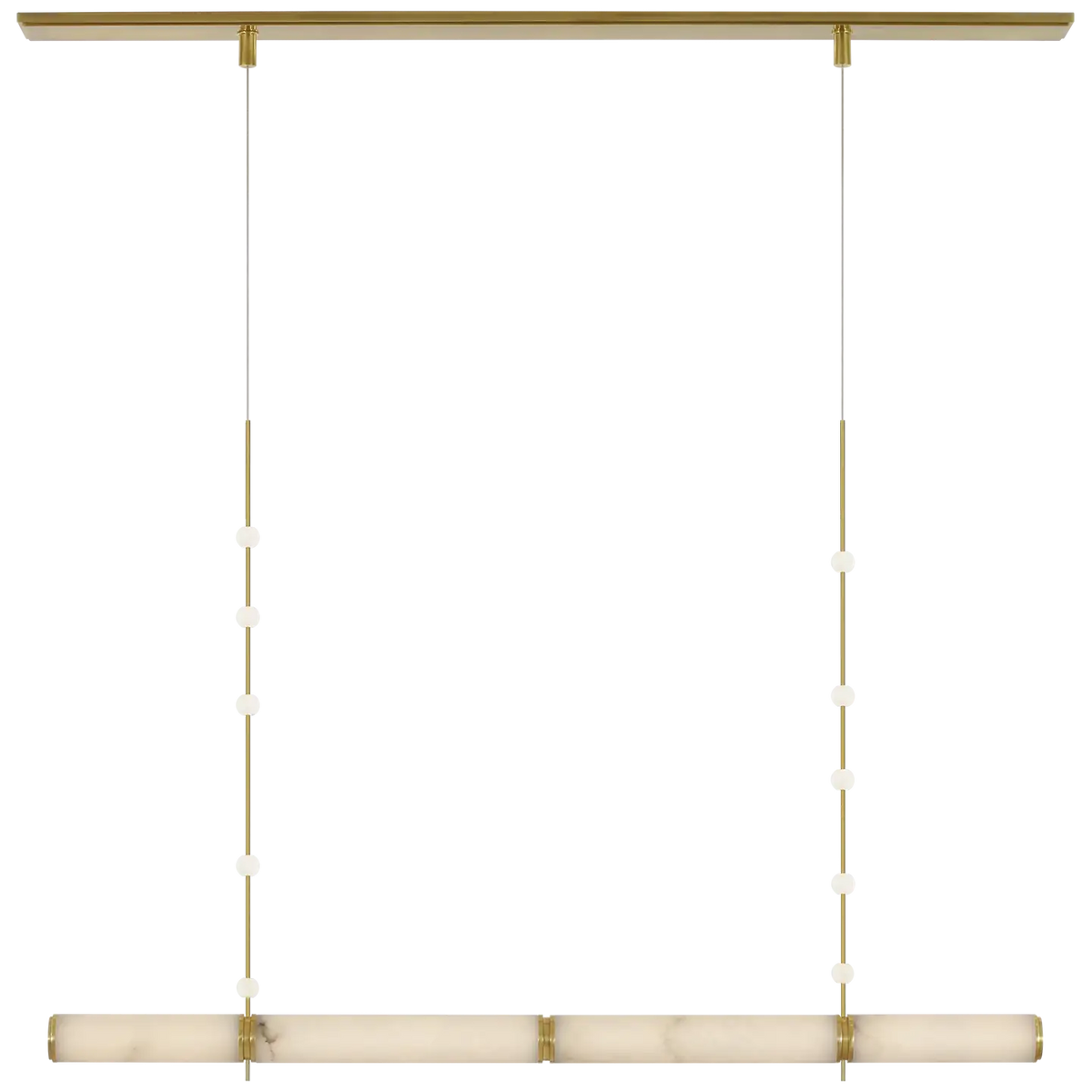 VISUAL COMFORT SIGNATURE, MARCELL LINEAR CHANDELIER, LINEAR LIGHT