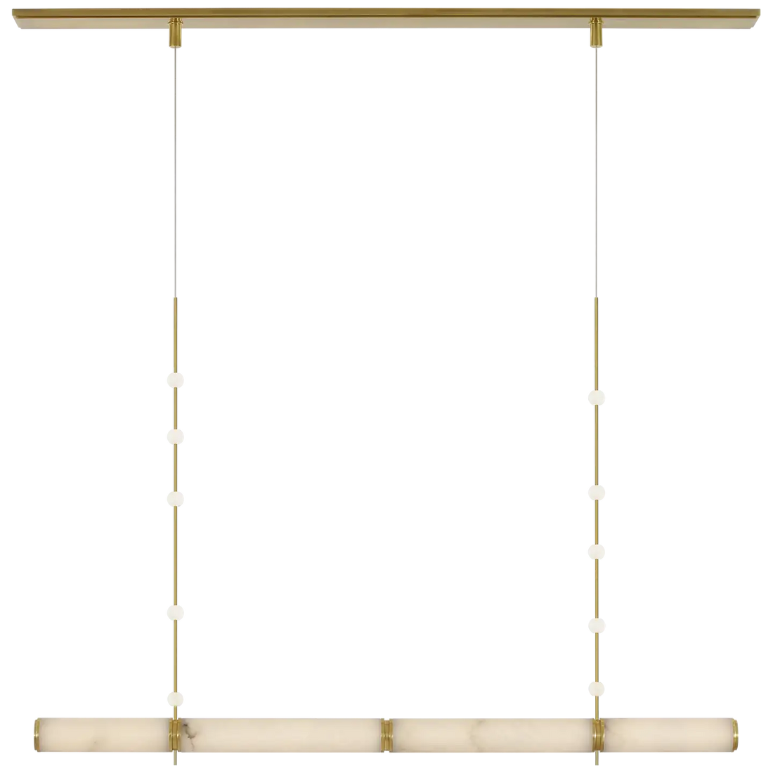 VISUAL COMFORT SIGNATURE, MARCELL LINEAR CHANDELIER, LINEAR LIGHT