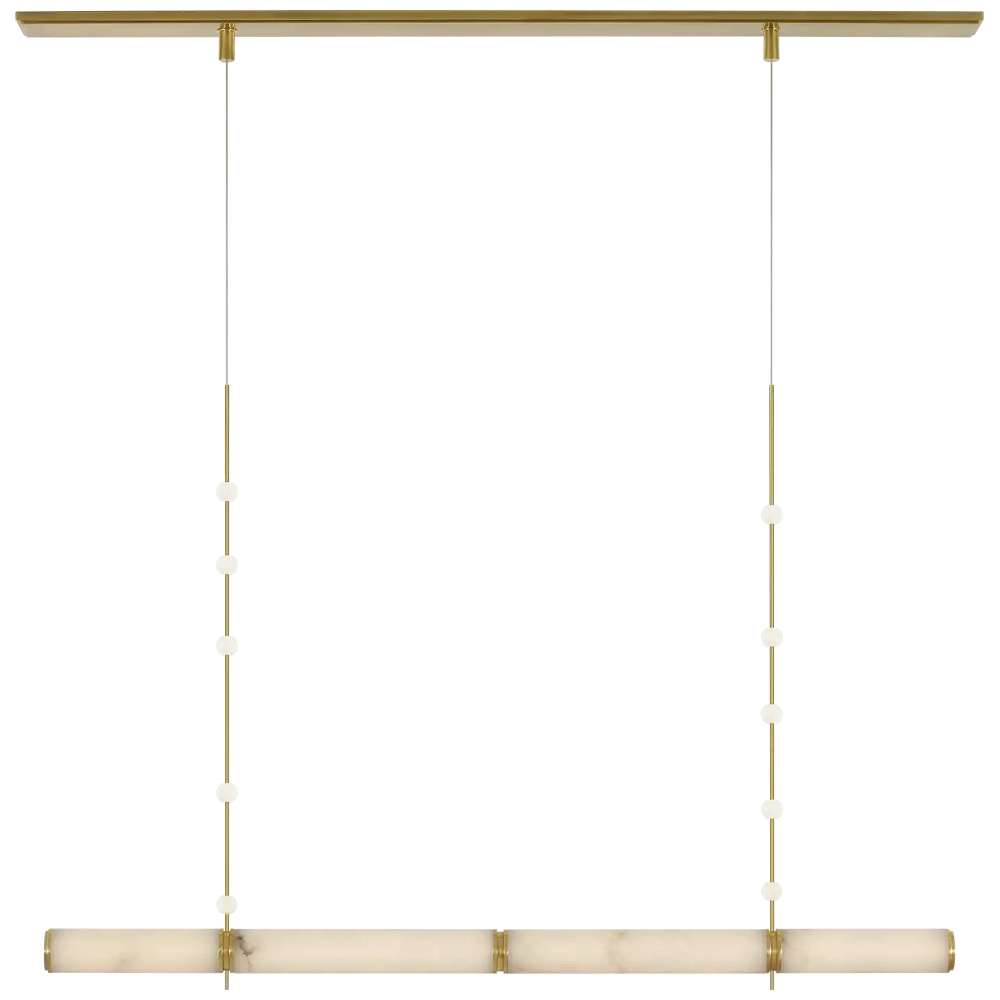 VISUAL COMFORT SIGNATURE, MARCELL LINEAR CHANDELIER, LINEAR LIGHT
