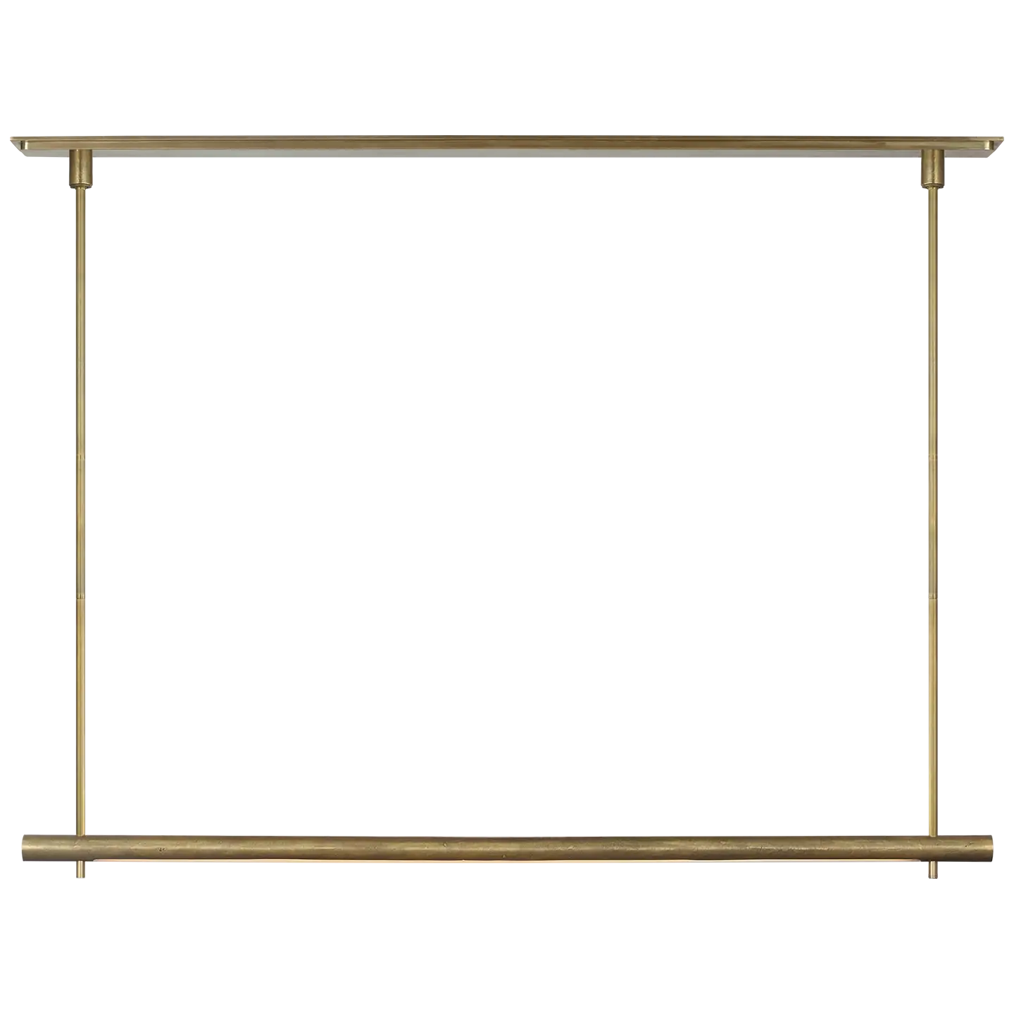VISUAL COMFORT SIGNATURE, STAHL LINEAR CHANDELIER, LINEAR LIGHT