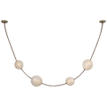 VISUAL COMFORT SIGNATURE, DUNE BELTED LIGHT, CHANDELIER LIGHT