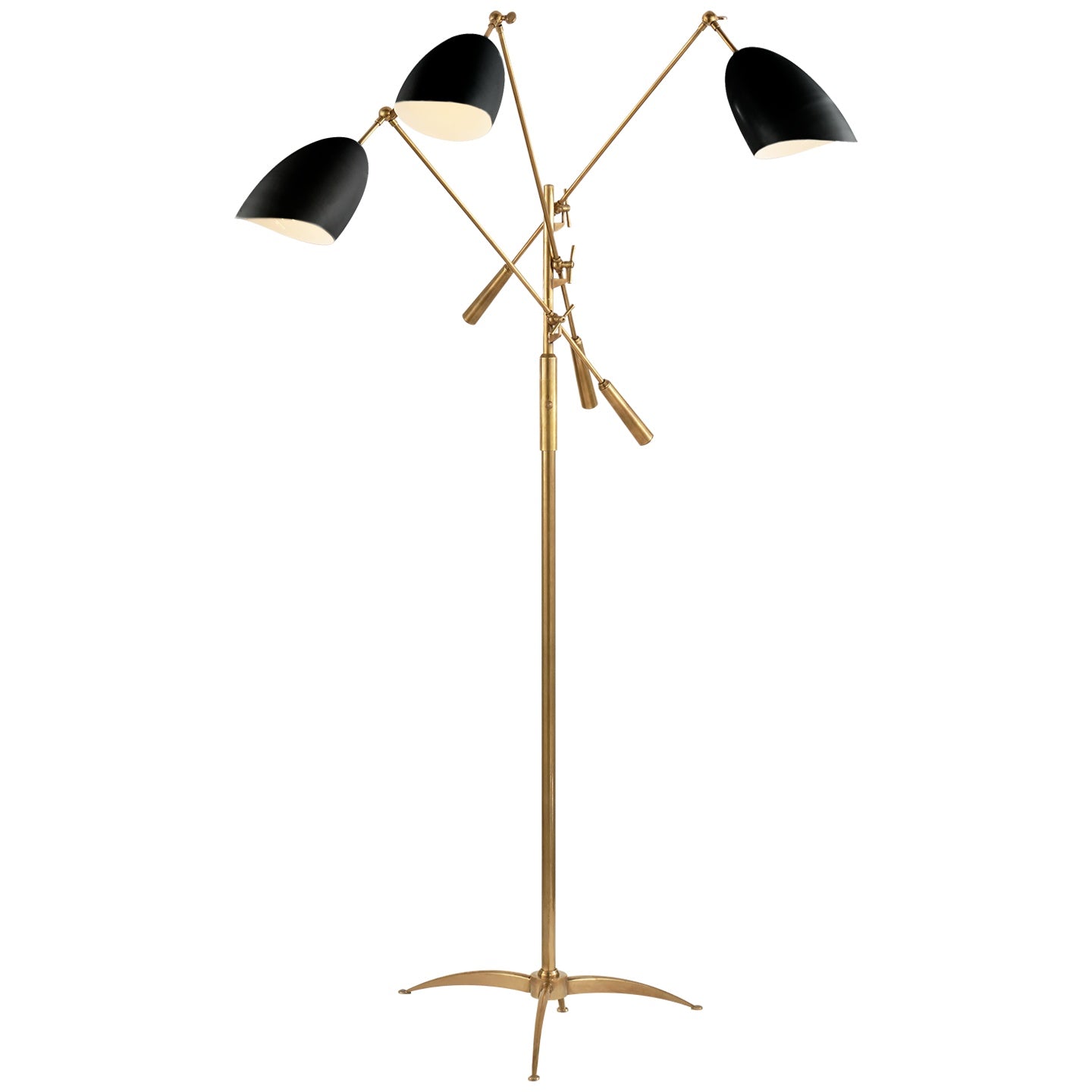 VISUAL COMFORT SIGNATURE, SOMMERARD TRIPLE ARM FLOOR LAMP, FLOOR LAMP