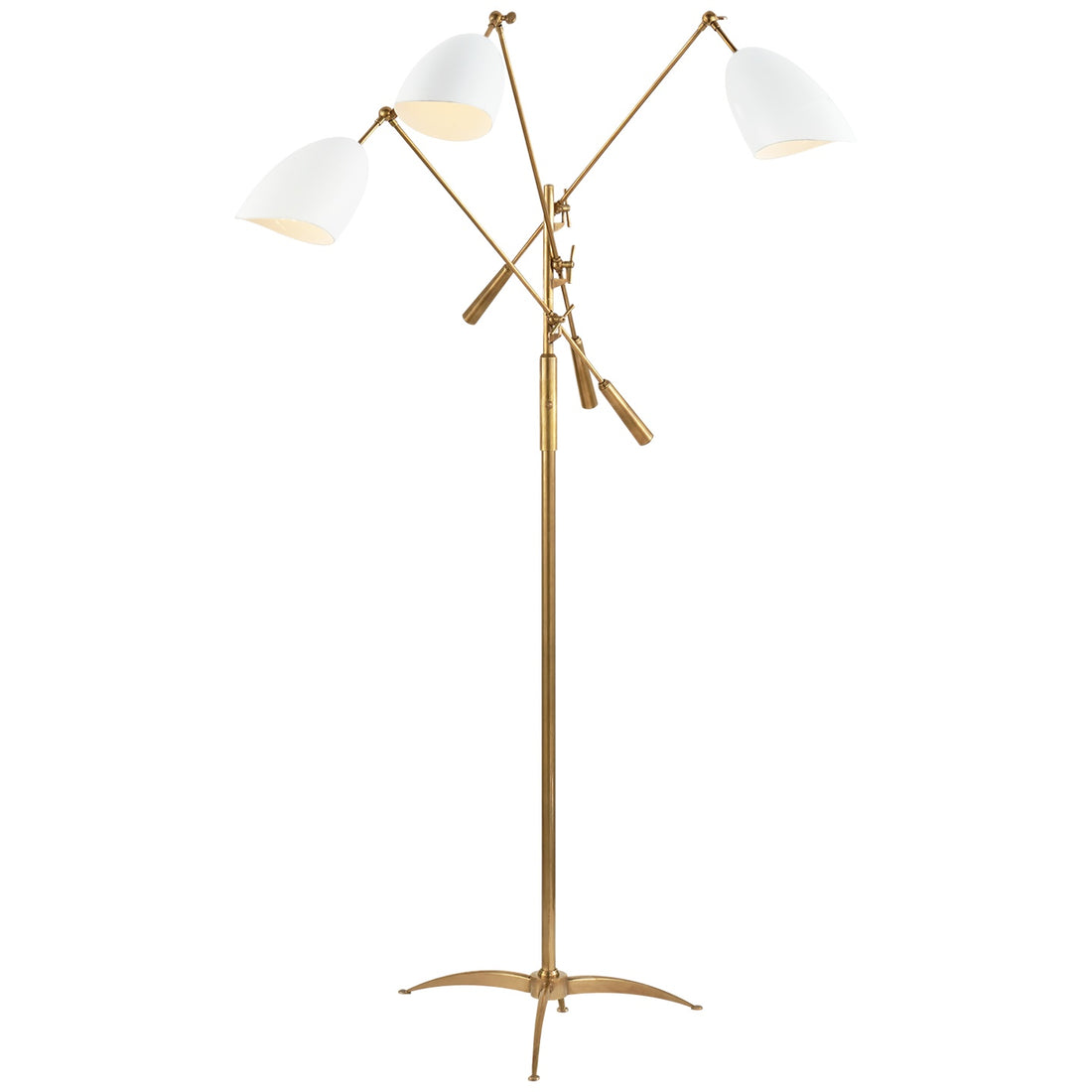 VISUAL COMFORT SIGNATURE, SOMMERARD TRIPLE ARM FLOOR LAMP, FLOOR LAMP